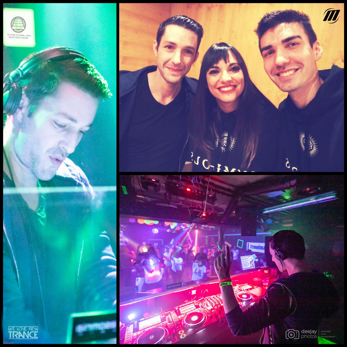 Last night was 100% pleasure for #WeLoveNewTrance and Dave Zee's bday bash! 😃

I did enjoy every single minute of my debut gig at Stadtchäller #Winterthur, an intimate venue with a powerful and proper sound system 🔊