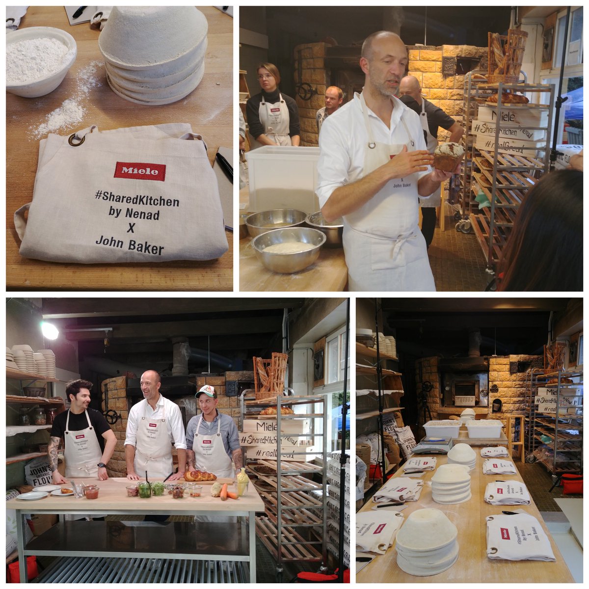 An excellent event with the best bread in town. Thanks to our hosts, friends and colleagues. #SharedKitchen #realBread