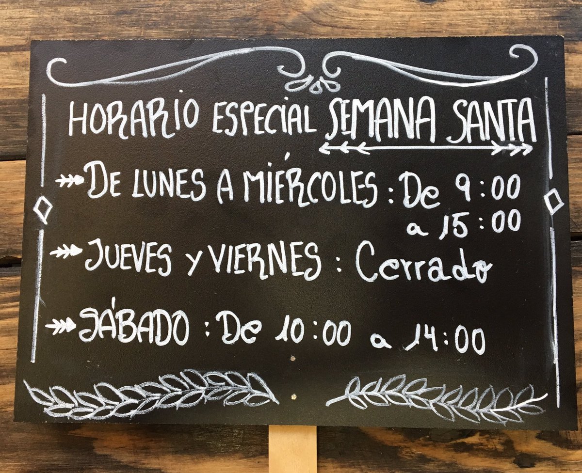 naturaletha's tweet photo. 📣🕘¡HORARIO ESPECIAL DE #SEMANASANTA!
👉 De Lunes a Miércoles: de 9:00 a 15:00
👉 Jueves y Viernes: Cerrado
👉 Sábado: de 10:00 a 14:00
📍 Calle Feria, 92 - #Sevilla
#ecológico #zerowaste #tiendaecologica #alimentacionsaludable #bio #granel  #calleferia #ecologico #organic https://t.co/0LC4VDvEW8