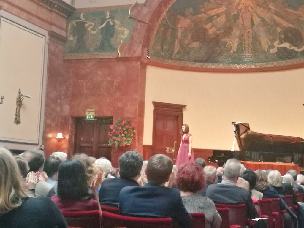 Today an amazing performance given by a truly amazing performer @alexdariescu @wigmore_hall #Frenchcomposers #tailleferre #liliboulanger #debussy #messiaen #faure #femalecomposers