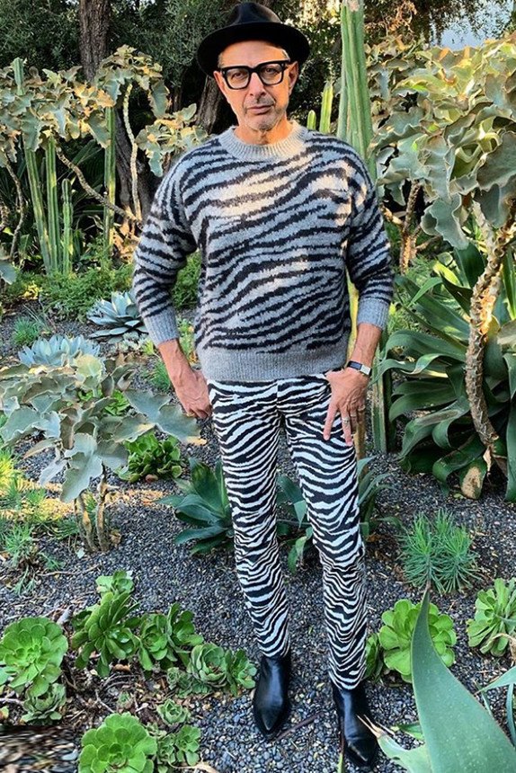 GeekyGibbs's tweet photo. jeff goldblum as headphones: a thread https://t.co/nTkhFZjuHs