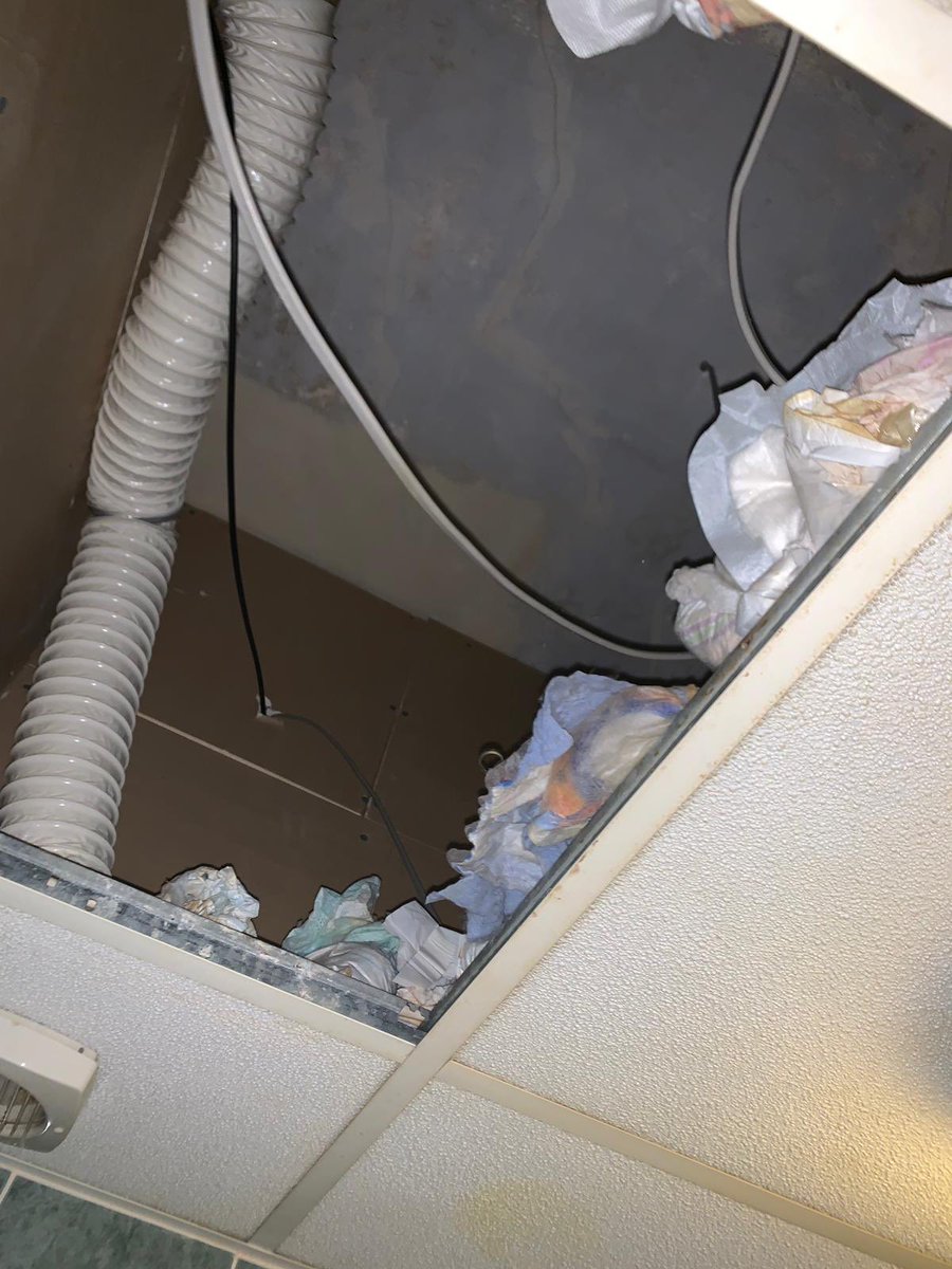 AliciaButler15x's tweet photo. No word of a lie, the ceiling came threw in the hotel room at Blackpool and a load of shitty nappies fell out lol #appysunday https://t.co/7XwR8PcuRQ