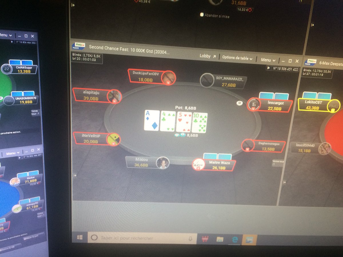 Table full fish sur le Second Chance 109 ❤️