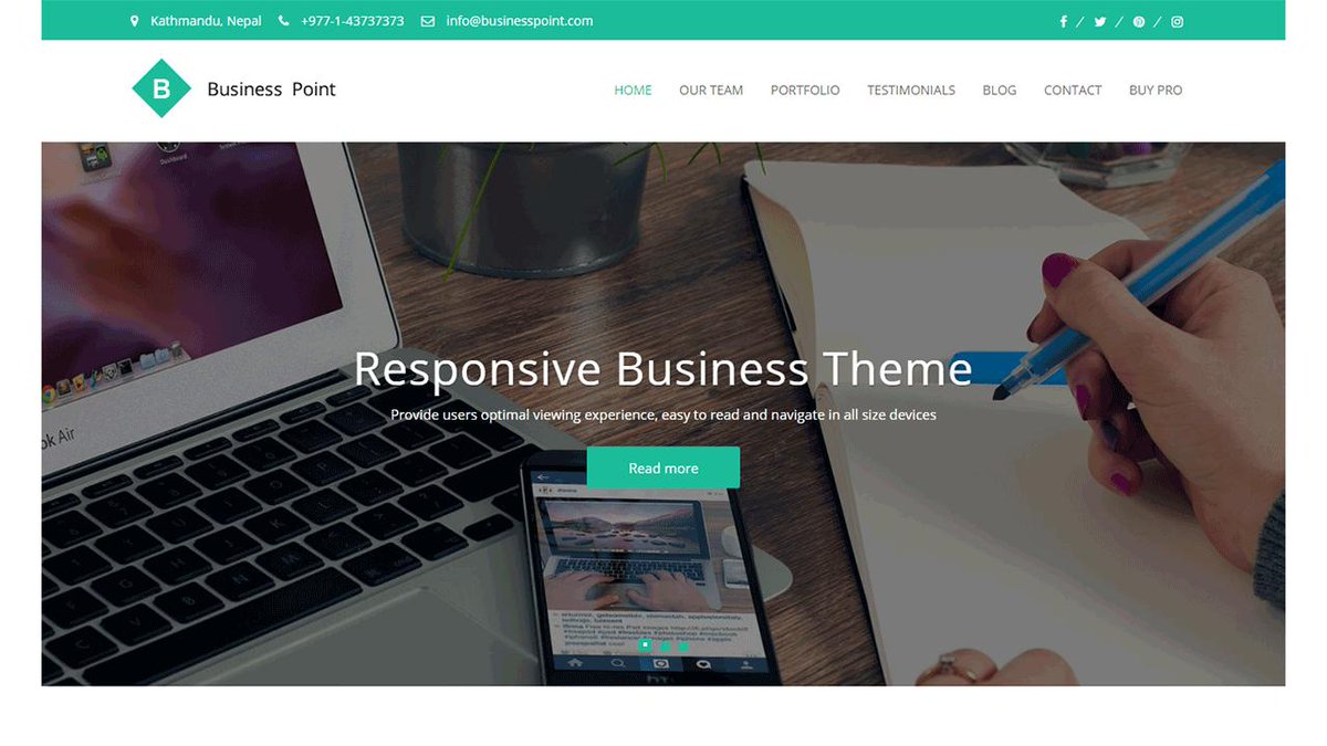 eddie24751102's tweet photo. ビジネスサイト用テーマ BusinessPoint
https://t.co/XJlE0vrkvN
#BusinessPoint #WordPress #WP #Theme #テーマ #レスポンシブデザイン #AMP #ポートフォリオ #お客様の声 https://t.co/4gHBQZOTQI