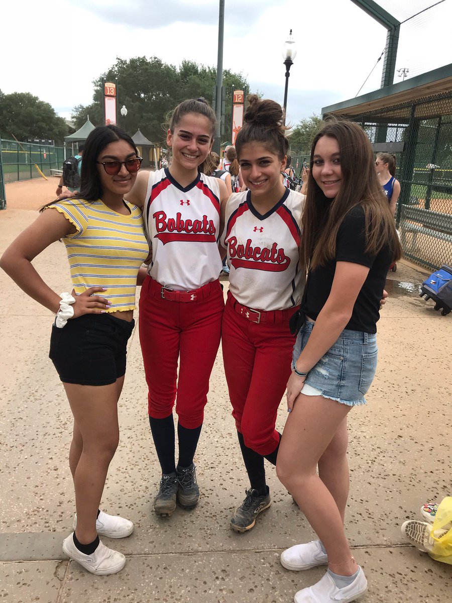 touchdown1999's tweet photo. #Hailey42 &amp; #Sasha00 surprising their @TcFutures teammates #Maddy10 &amp; #Gabby3 who are competing for their High school in the High School tournament at the ESPN Wide World of Sports Complex 
#TC4Life #TCFamily #WeAreTCF https://t.co/Si2mn9HDuG