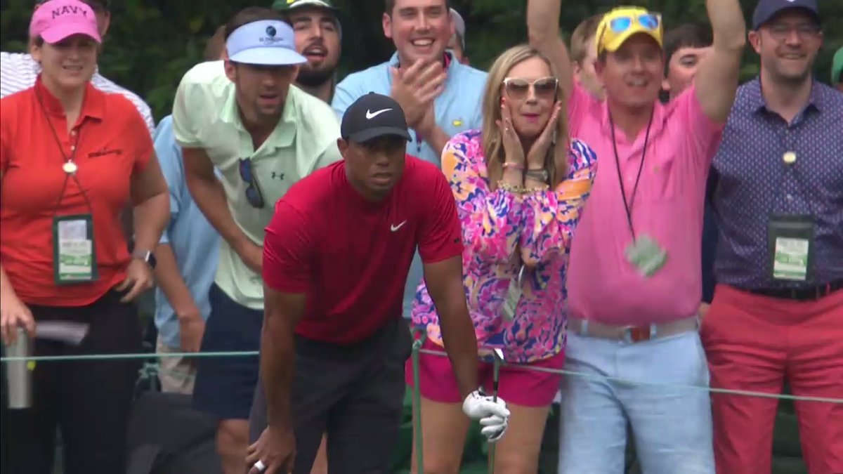 GOLF_com's tweet photo. One 🐐 watching another 🐐.

We see you, @MichaelPhelps! https://t.co/QNaE6TFOKR