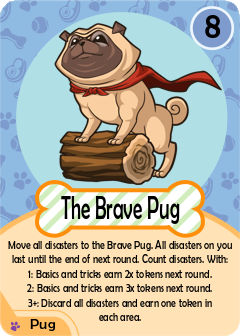 ceziumgames's tweet photo. The Brave Pug is a true hero. She will charge into disasters to protect others. If the disasters are overwhelming, she performs her ultimate move, eliminating all of them and earning happiness tokens! Check out the Brave Pug and more here: https://t.co/gyetC3dG4F

#ItsPugTime https://t.co/QzhioZFzX1