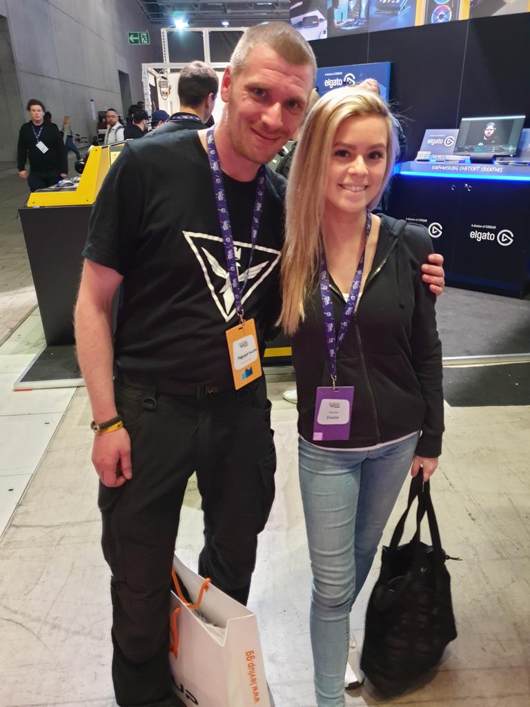 After looking for @EmziaTV for most of #TwitchConEU I found her