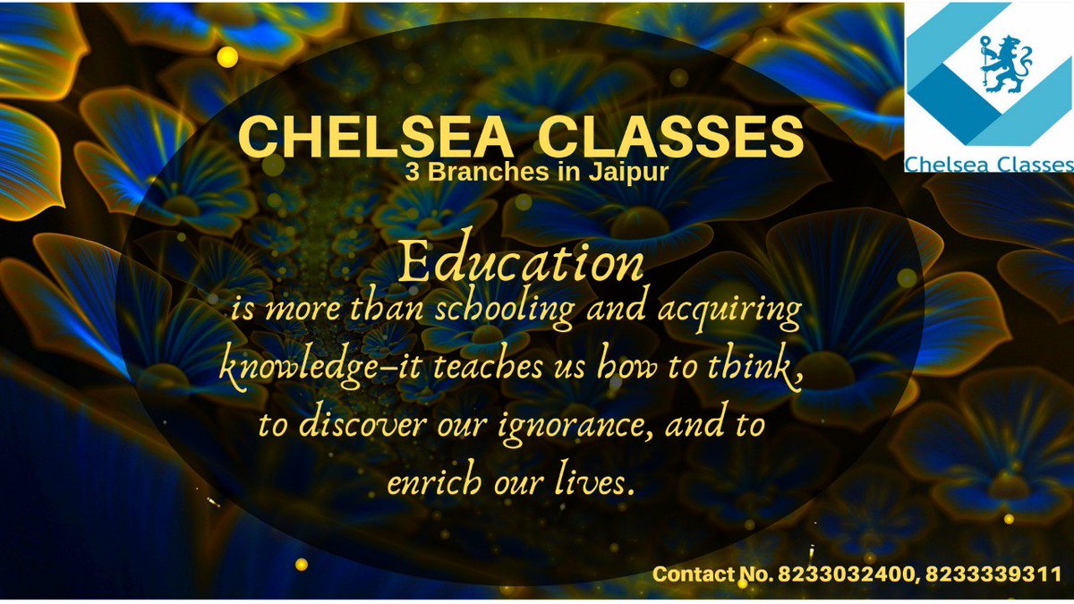 ChelseaClasses's tweet photo. Chelsea Classes
A Group of Institution
CS Ashutosh Sharma
Contact No. 8233032400, 8233339311

#chelseaclasses #professionalcourses #academiccourses #digitalmarketing #digitalmarketingcourse  #schoolcourses #commercecourses #basiccomputercourses https://t.co/95bVVpr3Hh