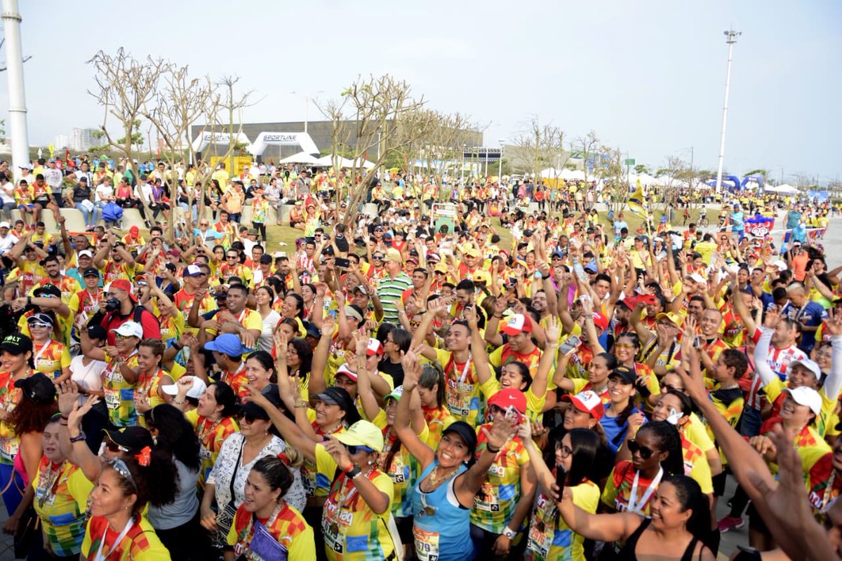 Hoy vivimos la fiesta atlética más grande de toda la costa, la @MediaMaratonBAQ . ¡Gracias a todos lo que hicieron parte de ella!

#SomosCalidad
#SomosDeporte
#SomosCultura