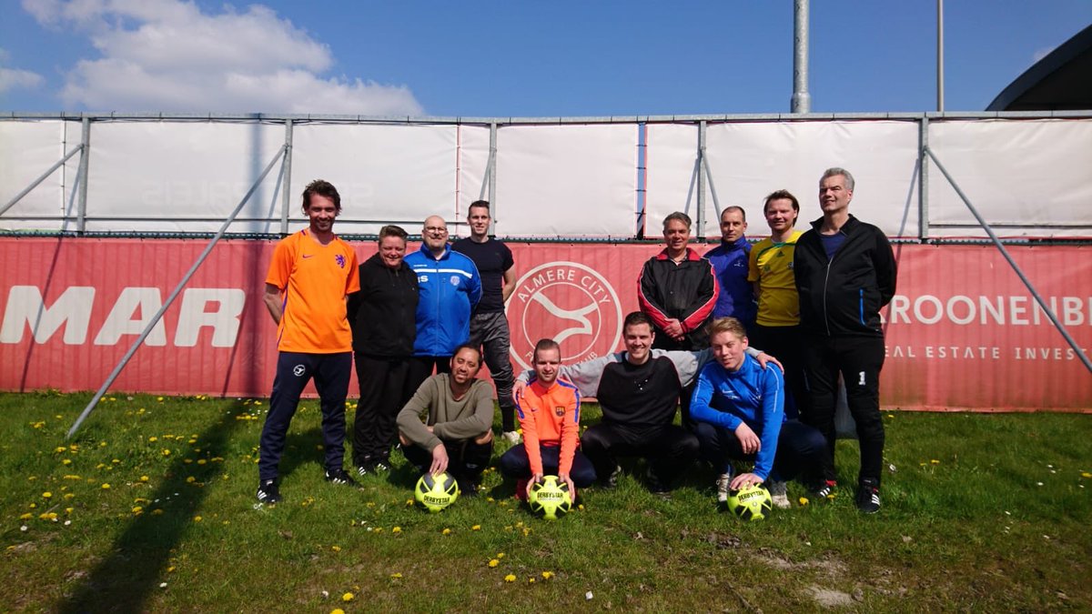 Vandaag lekker getraind <a href="/AlmereCityFC/">Almere City FC</a> met het <a href="/sportentranspl/">Sport en Transplantatie</a> Voetbalteam. Weer een training dichter bij de @worldtransplantgames. <a href="/AlmereCityFC/">Almere City FC</a> bedankt voor de gastvrijheid!