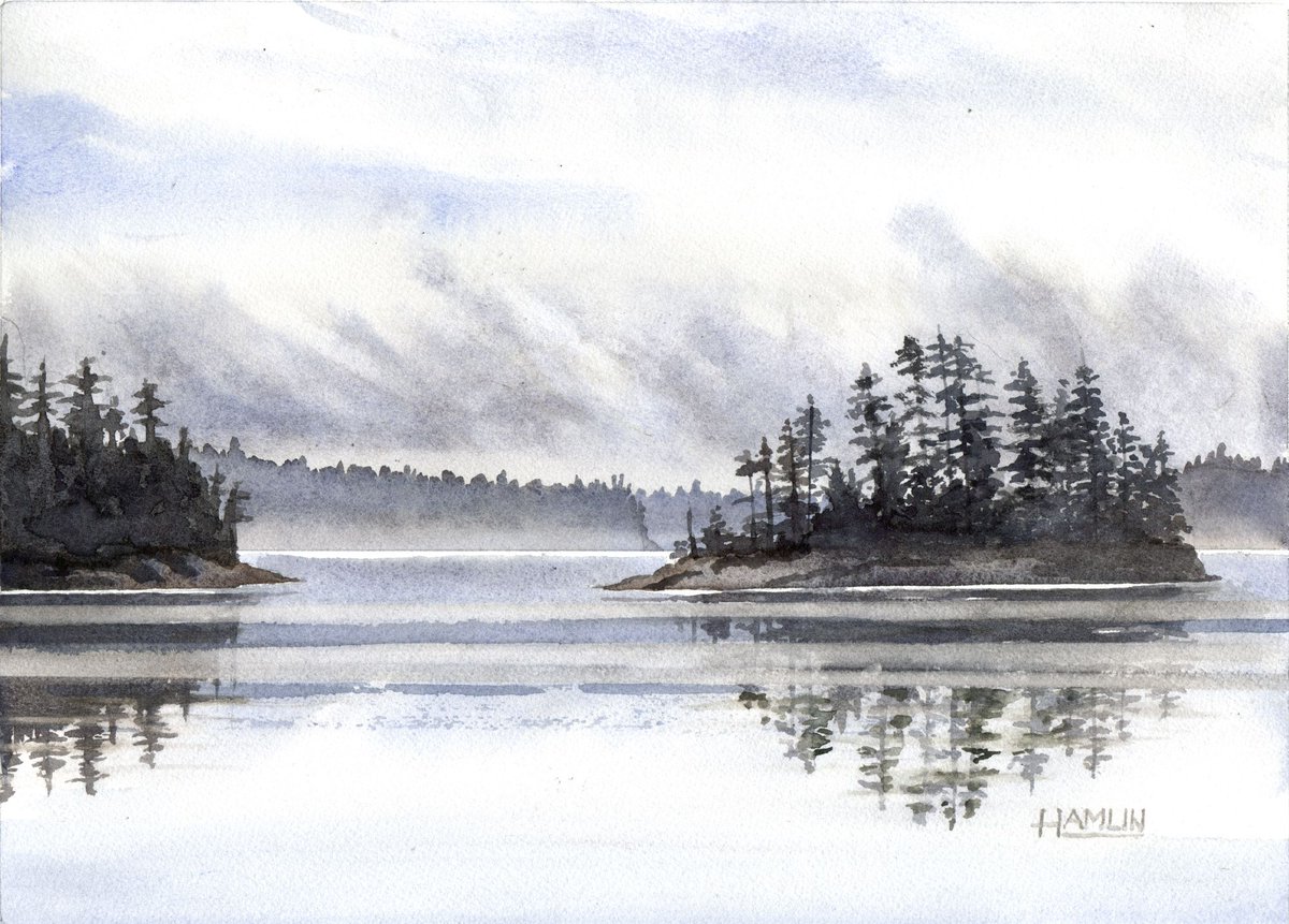 SpfldMuseums's tweet photo. We’re proud to announce that we’re part of @sfldculture ‘s #ArtStops2019 ! Come to the Blake House Café Fri, May 3 from 5-8pm to see some local artists’ work on view. This image seen is from Museum School teaching artist Steve Hamlin, “Cobscook Morning.” https://t.co/0aQNRjmK1u https://t.co/haHzBlrGcO