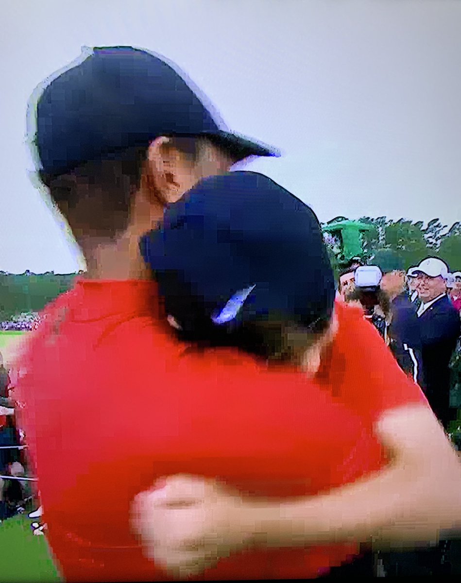 MattGinella's tweet image. In ‘97, he hugged his father. In ‘19, he hugged his son.