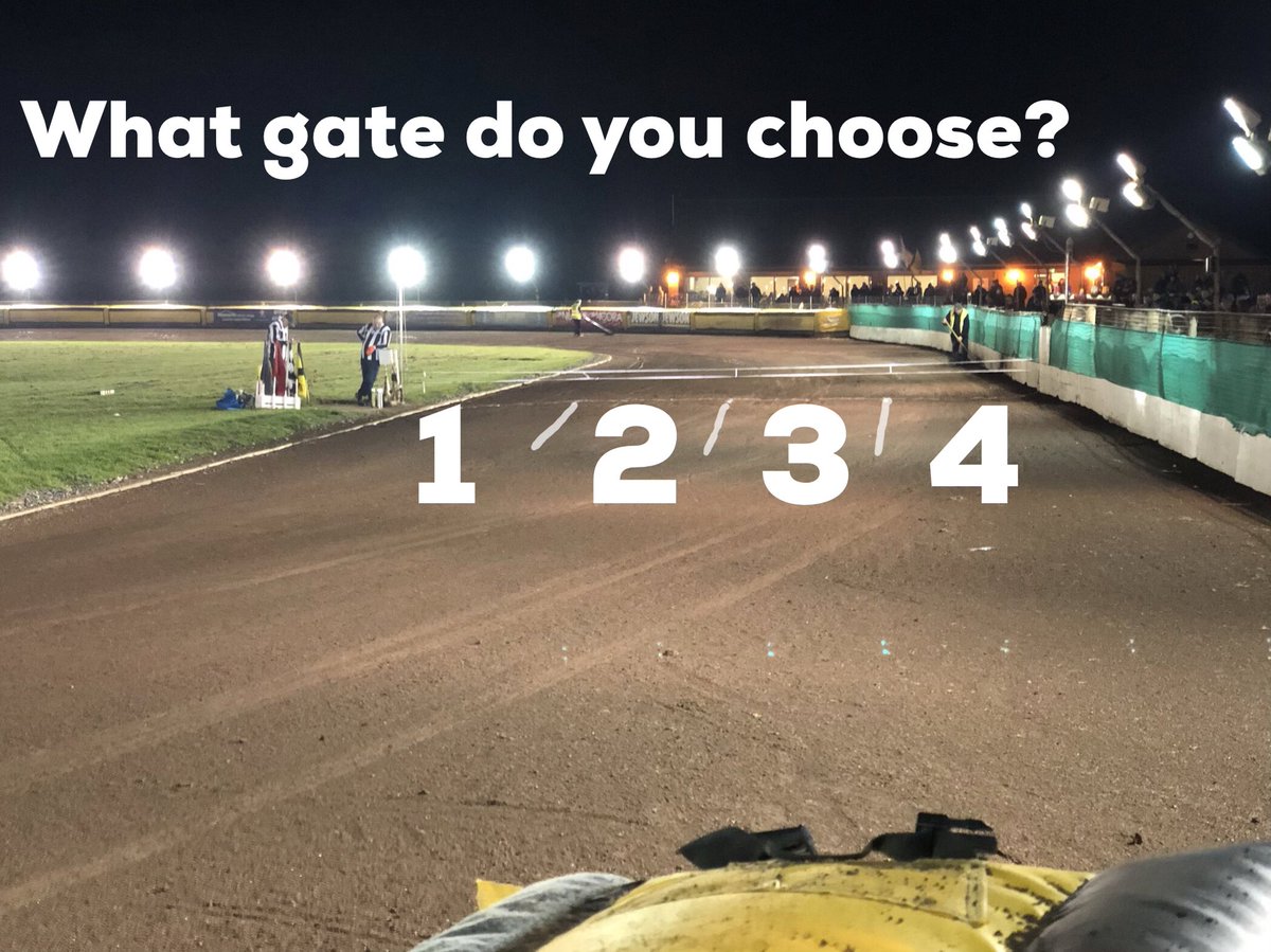 casesrebels's tweet photo. Garry May gives you free pick on which gate you want to start from in heat 15, which one would you pick and why? ๐ด๐ต #bitoffun #whichgate #oaktreearena #heat15 #bigdecision https://t.co/zngRtb5tex