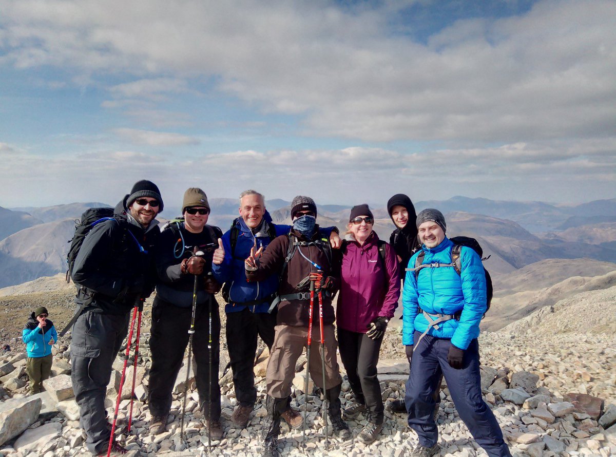 LucyEckley's tweet photo. Fab walk up Scafell Pike with some of team @Trifecta3PC in perfect weather yesterday. Four weeks to go!
π₯Ύβ°π #T3PC https://t.co/dVDxhEdprq