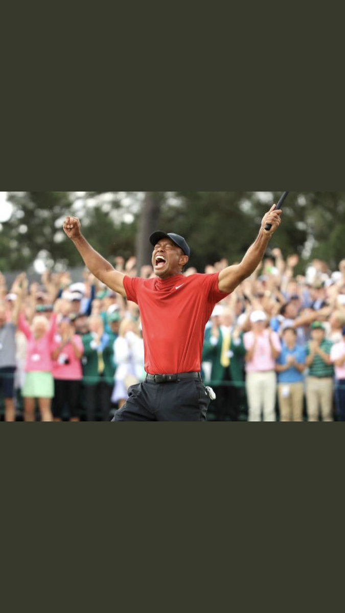 sourlemons16's tweet photo. He did it. He really did it. #TheMasters https://t.co/V3SXFtyrhK