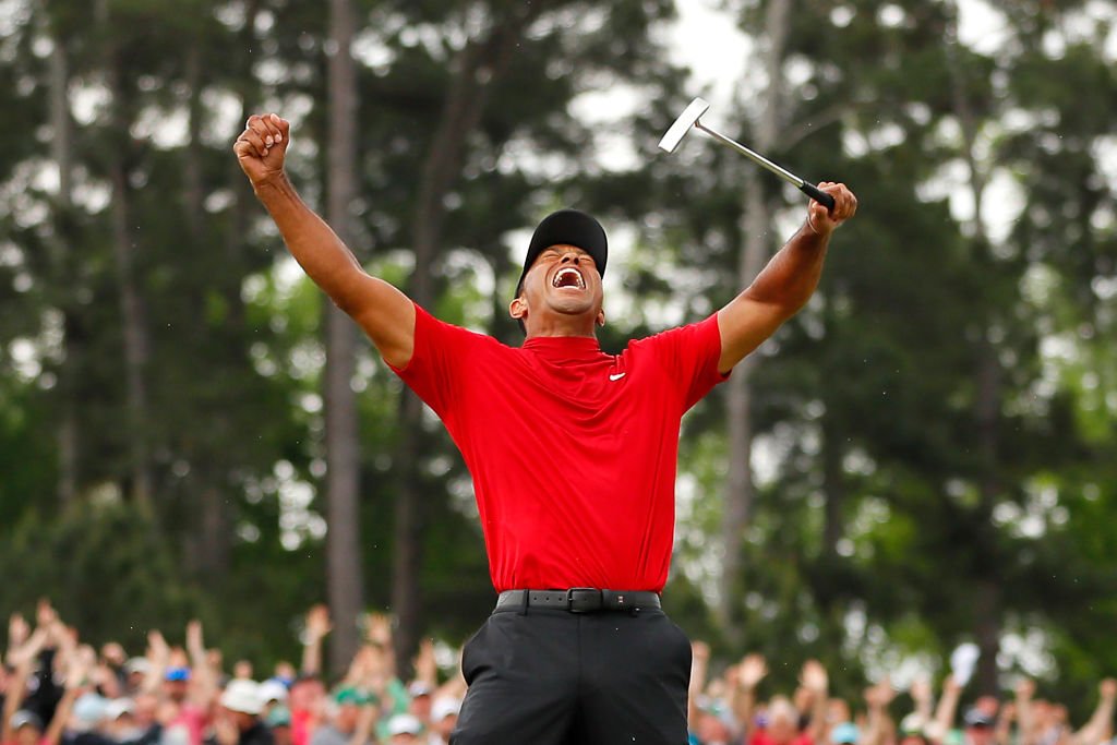 BBCSport's tweet photo. '97 🏆 Masters 
'99 🏆 PGA Championship
'00 🏆 US Open
'00 🏆 The Open
'00 🏆 PGA Championship
'01 🏆 Masters
'02 🏆 Masters 
'02 🏆 US Open
'05 🏆 Masters
'05 🏆 The Open
'06 🏆 The Open
'06 🏆 PGA Championship 
'07 🏆 PGA Championship
'08 🏆 US Open 
'19 🏆 Masters

#TheMasters https://t.co/c4Quh8tczK