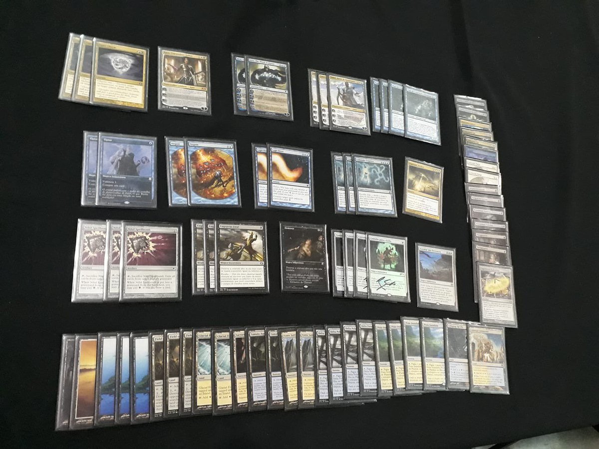 Neo7hinker's tweet photo. Bruno Rocha from my Modern UWx community just shared that he finished 11-4 at #MTGSaoPaulo with @A22en’s, our Modern Esper savior, #EsperControl! #MTG https://t.co/cPnV2BGQJR