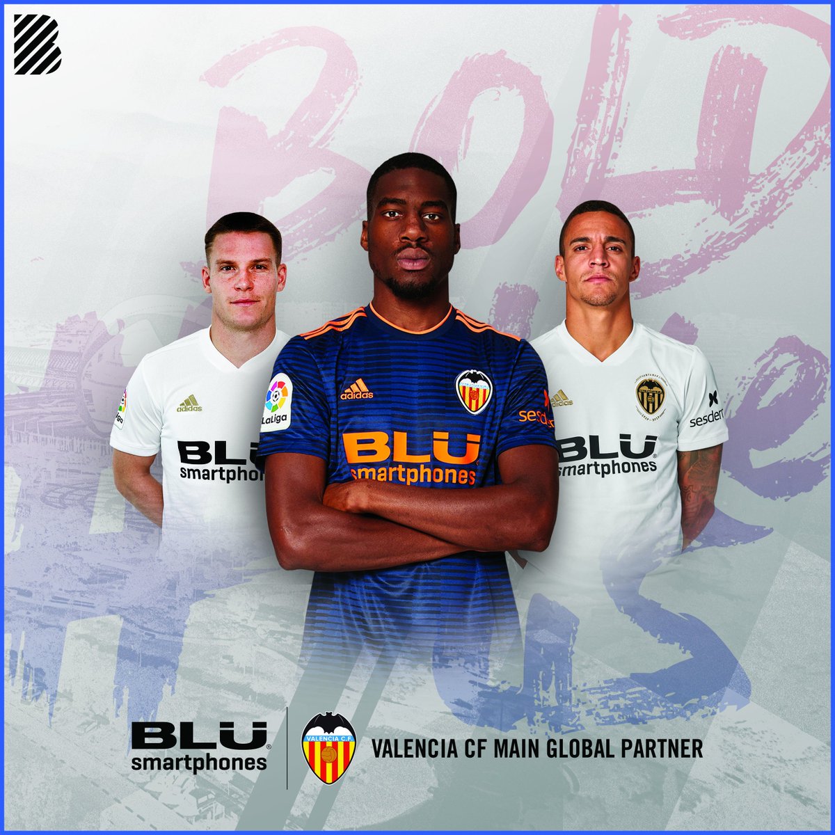 BLU_Products's tweet photo. It's game time! 🔥 Tune in NOW to watch @valenciacf and @LevanteUD. 

#GoForBold #BLUSmartphones #BoldLikeUs #BeBold #ValenciaCF #BoldPride #VCFBLU #ValenciaCF #amuntvalencia #VillarrealValencia #AmuntValencia https://t.co/FoD0uFFVcC