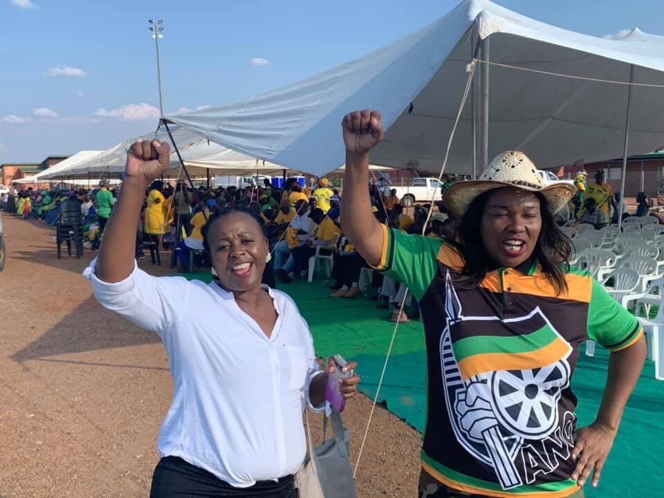 ANCLimpopo's tweet photo. ANC ON THE CAMPAIGN TRAIL 

About Today
ANC Provincial Secretary #Soviet Lekganyane with Waterberg regional leaders joined thousands of #ANCMembers and Supporters at the Moses Monanyane Stadium in Shongoane 3, for a Siyanqoba Rally in Lephalale 

Let’s #GrowSouthAfrica Together. https://t.co/BzkIO4aYvF