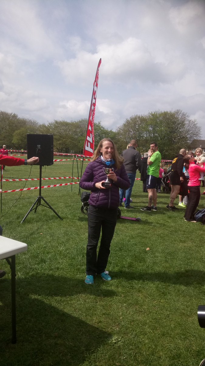 AnnaLarkins3's tweet photo. A good day at the office with a 1st place at #flitwick10k in my first ever stand alone 10km race (without being part of a triathlon). Pretty happy with that! #uktrichat #UKRunChat #buildphase #bringonthetriseason https://t.co/RxdcyKxcYh