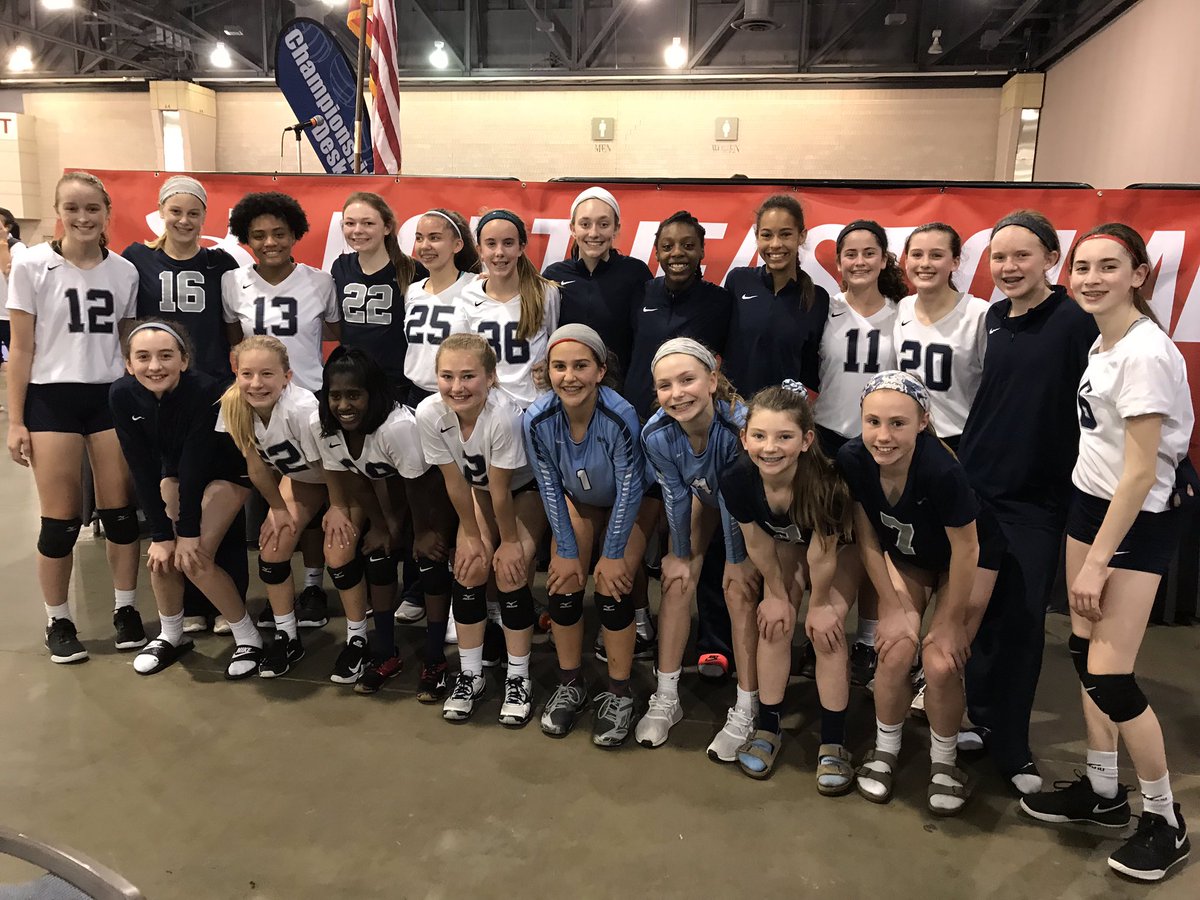 rockwoodthunder's tweet photo. 13 ELITE AND 13 NAVY ARE IN THE FINAL FOUR AT THE NORTHEAST QUALIFIER! #rtvbc #neq #letsgo #getthatbid #bidtime https://t.co/irDG2LQnAj