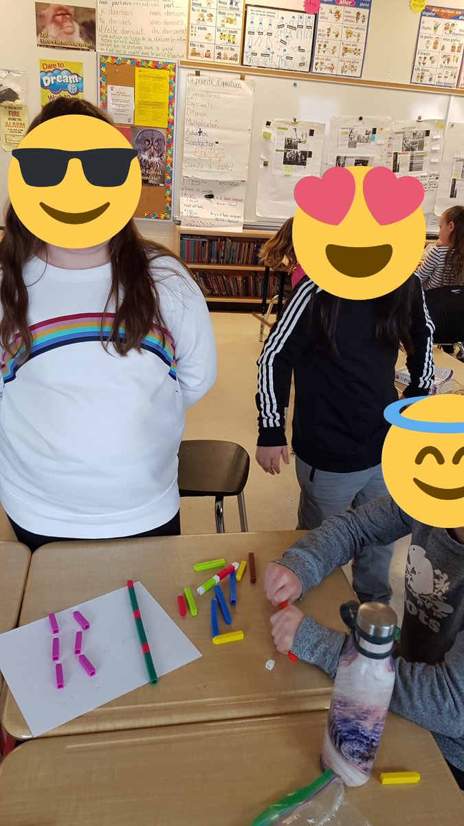 MmeMurrell's tweet photo. Highlight#2 from our busy week @BaysidePublic #HPEDSBmath
Using cuisenaire rods to model and understand how algebra works. https://t.co/DHuZfbS2Tv