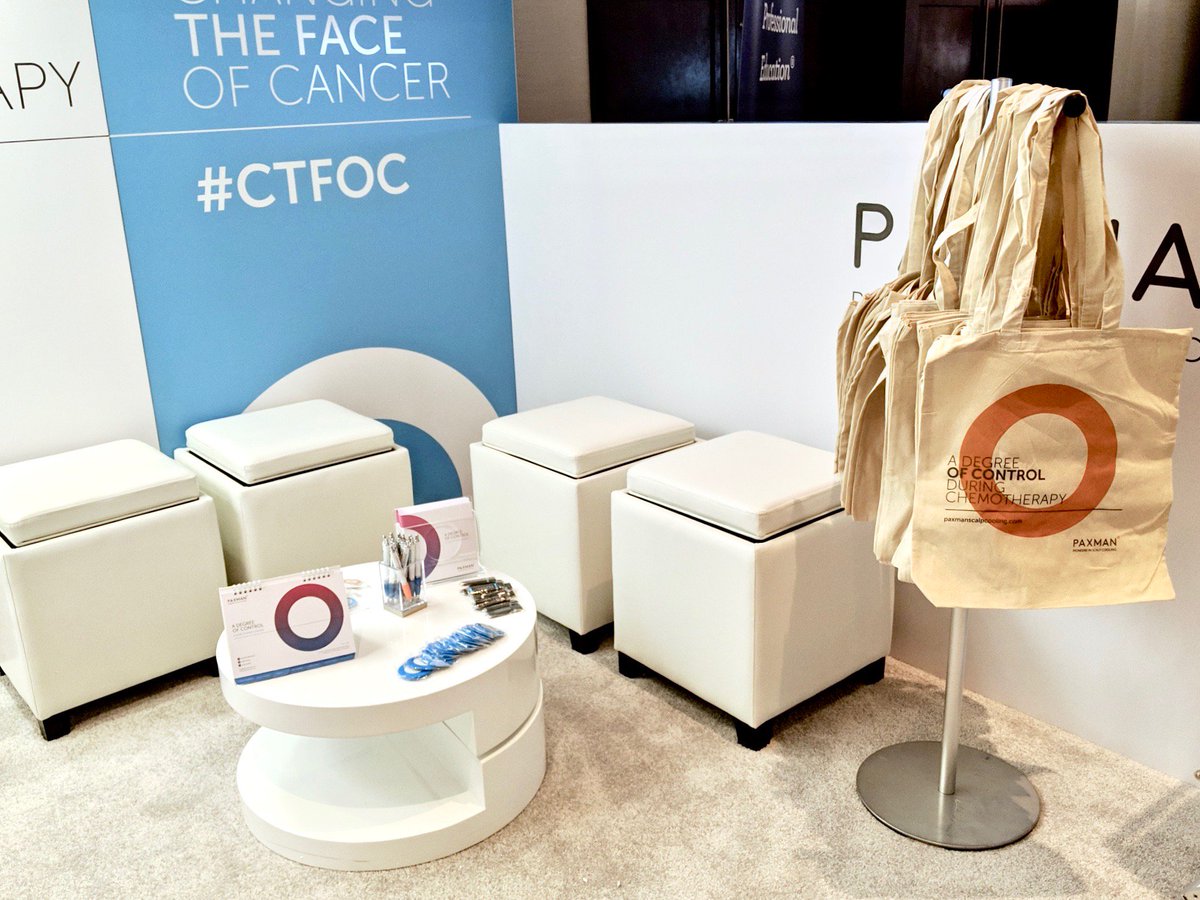 scalpcooling's tweet image. It&apos;s the final day of #ONScongress come over to stand 809 to see Cissy, Rebecca and Karin and learn about all things #scalpcooling and how important a #degreeofcontrol can be to patients with the PAXMAN system
#changingthefaceofcancer