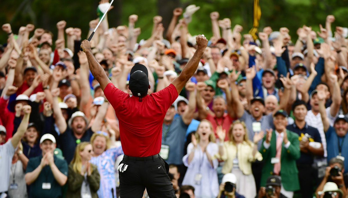A comeback for the ages. 

#themasters