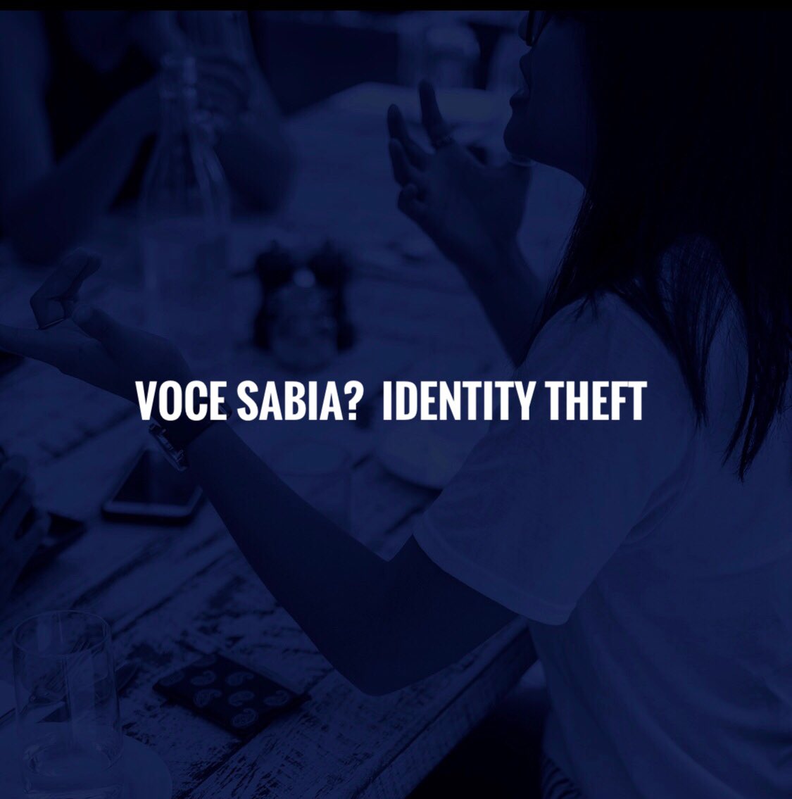 #vocesabia ? 

O furto de identidade, ou identity theft, é o ato pelo qual uma pessoa tenta se passar por outra, atribuindo-se uma falsa identidade, com o objetivo de obter vantagens indevidas. Vem pro #bytepapo bit.ly/bytepapo1