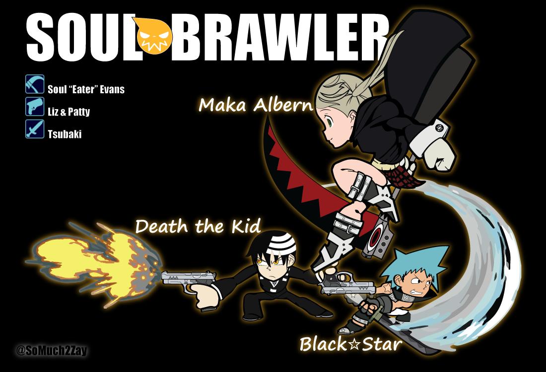 IMustZay's tweet photo. SOUL👻BRAWLER
Swappable skin concept for Nix (Maka/DTK), Ada (DTK/BStar), and Jiro (BStar/Maka).
#Brawlhalla #BrawlhallaArt #Drawhalla #SoulEater https://t.co/zXmZkZ8R3G