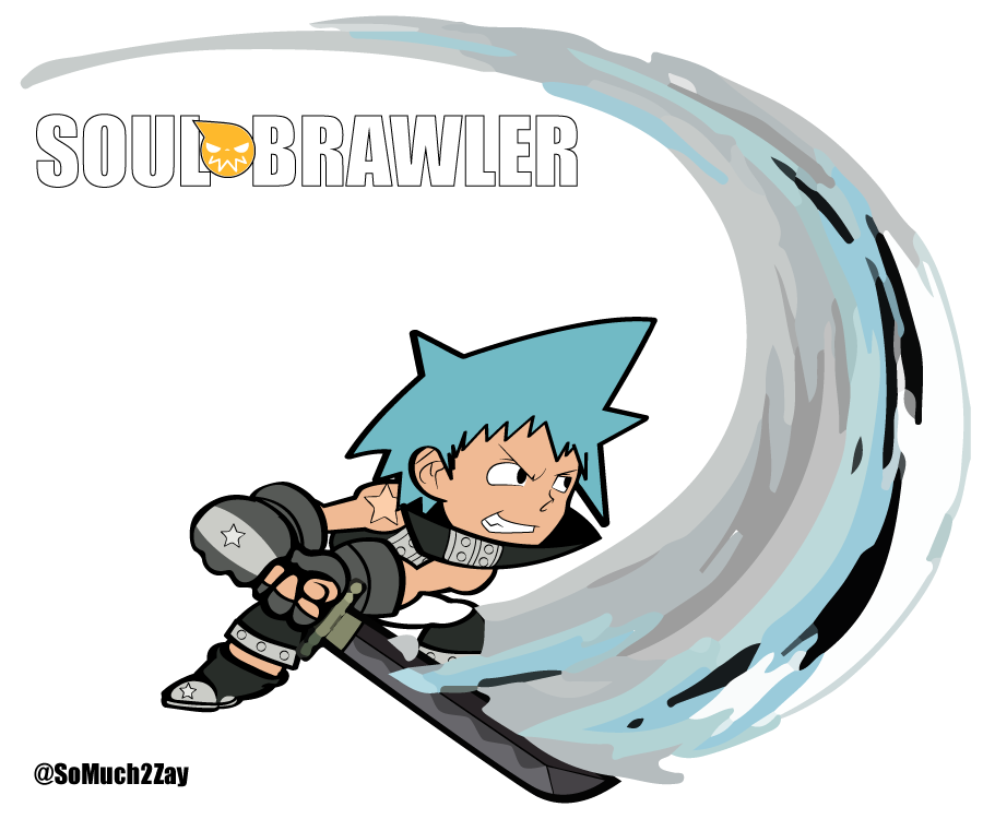 IMustZay's tweet photo. SOUL👻BRAWLER
Swappable skin concept for Nix (Maka/DTK), Ada (DTK/BStar), and Jiro (BStar/Maka).
#Brawlhalla #BrawlhallaArt #Drawhalla #SoulEater https://t.co/zXmZkZ8R3G
