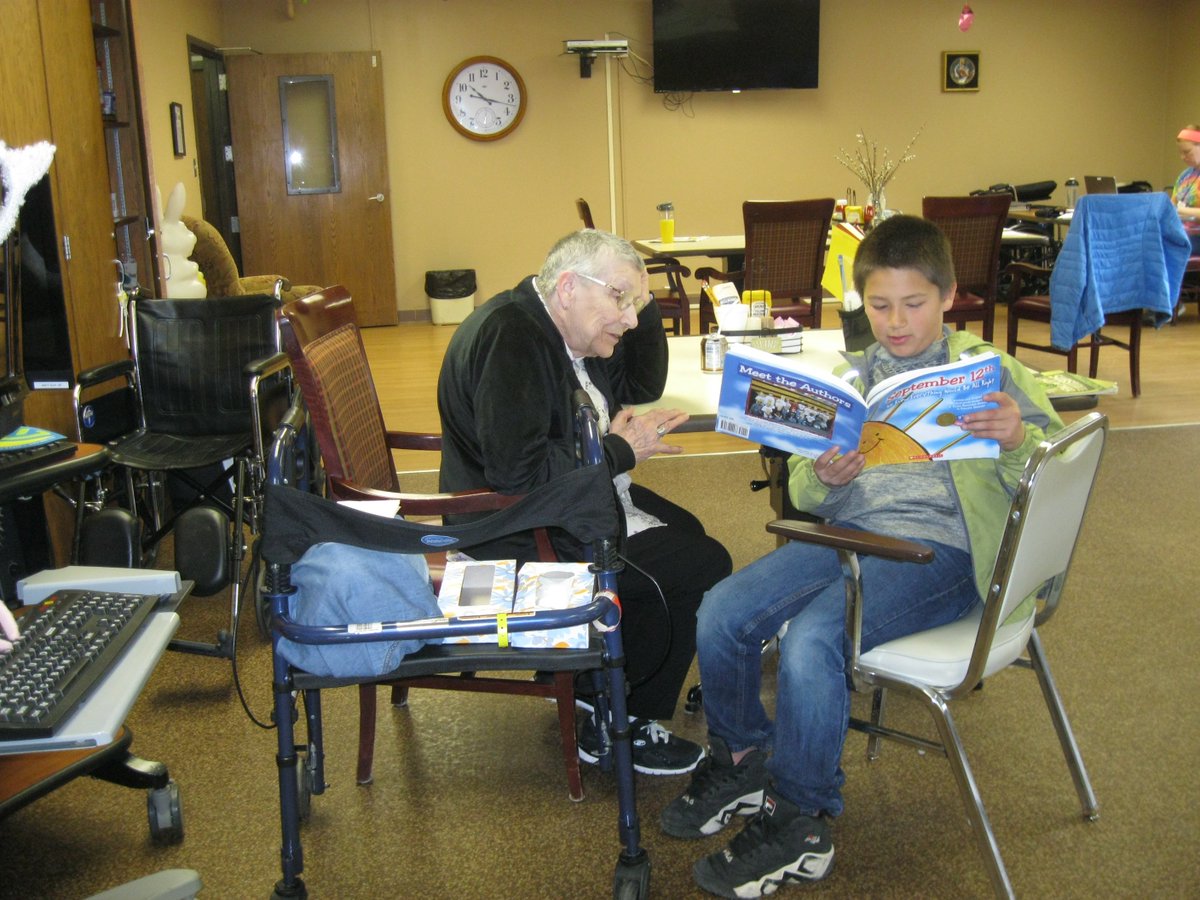js_murphy66's tweet image. A learning experience for ALL.  Thanks to the United Presbyterian Home for inviting us to come read!  We had a great time!!  #washpride
