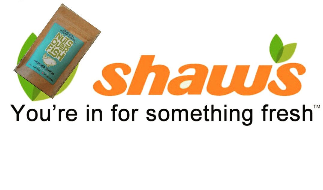 NutsOverFish's tweet image. A great pair!
On your next trip to Shaws's for fresh fish...  you can now pick up...     Nuts Over Fish! 
We can be found in the fish Market at select Shaws Markets. Be sure to ask for us by name or let Nuts Over Fish know where you would like to find us...and we will reach out!