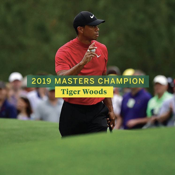BlankCgolf's tweet photo. Wowwww 🐅 one of the greatest sporting comebacks ever ⛳️. Great work @TigerWoods #golf #themasters #TigerWoods #sport #MastersSunday #blankcgolf https://t.co/hfinmZflLn