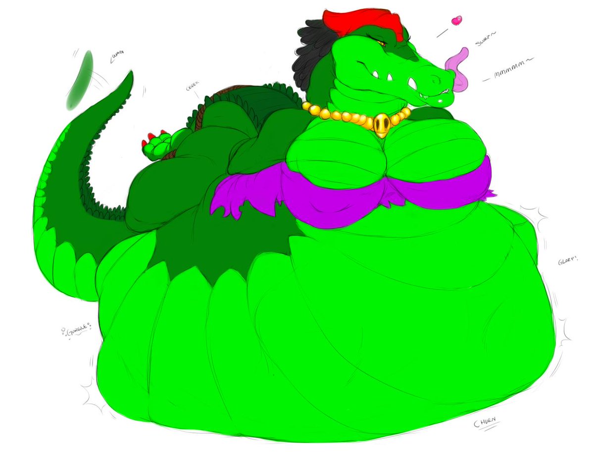 heartman98's tweet photo. I remembered another old doodle I drew of "Mz. Ruby" from the video game "Sly Cooper and the Thievius Raccoonus", I drew her captured after she some people.

#Vore #MzRuby #Alligator https://t.co/WRBaa6fQfY