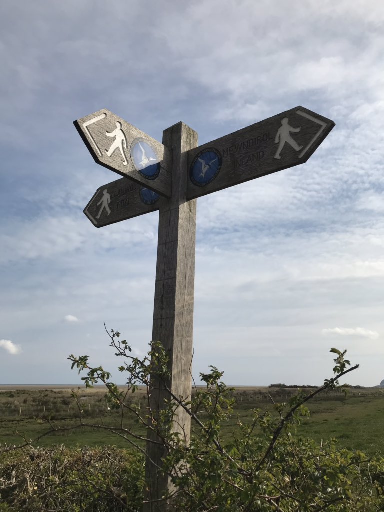 Two thirds round the entire #Anglesey #coastalpath @WalesCoastUK raising money for @mndassoc. Very windy today near #Moelfre @AngleseyScMedia @mndresearch @WalesCoastPath