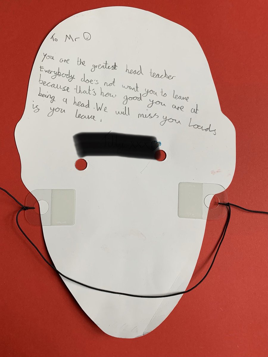SaveOurHead's tweet photo. Why I love Mr O quote No.1

This Swinford pupil tells us what is so great about Mr O'Connor and why DLAT's decision will fail them...

"You are the greatest Head Teacher. Everyone does not want you to go because thats how good you are at being a head &amp; we will all miss you loads" https://t.co/D7TMuiAjUm