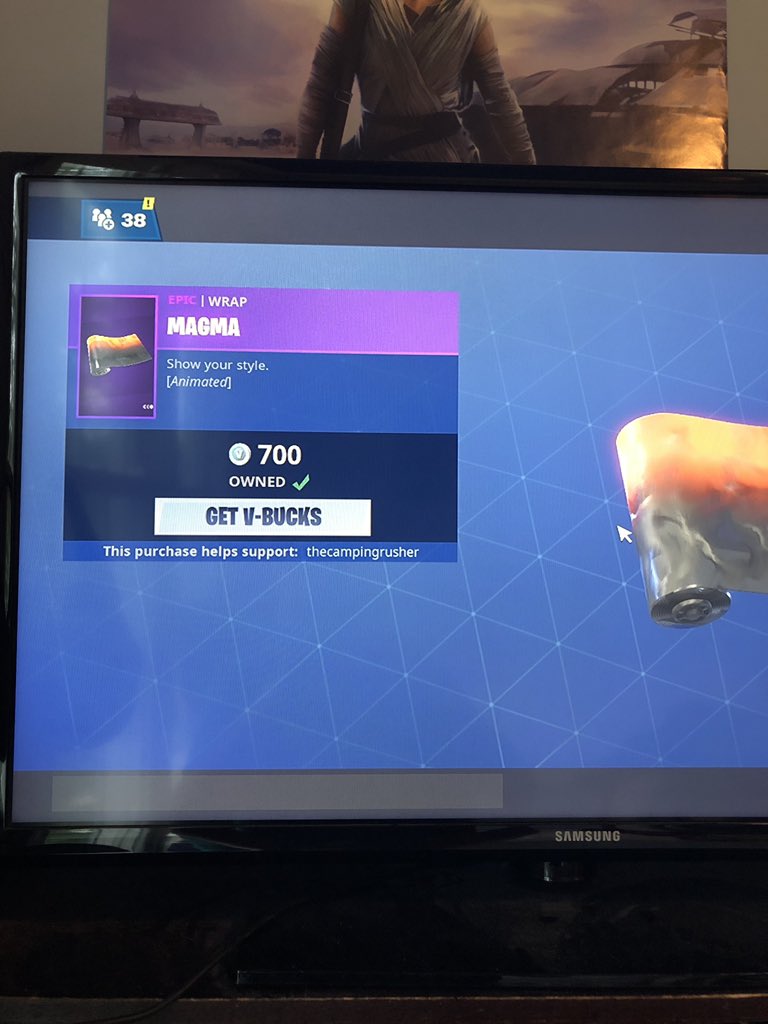 ComiXdotexe's tweet image. Lol @TheCampingRush accidentally bought the magma wrap but I used ur code!The wraps good so I don’t mind that much