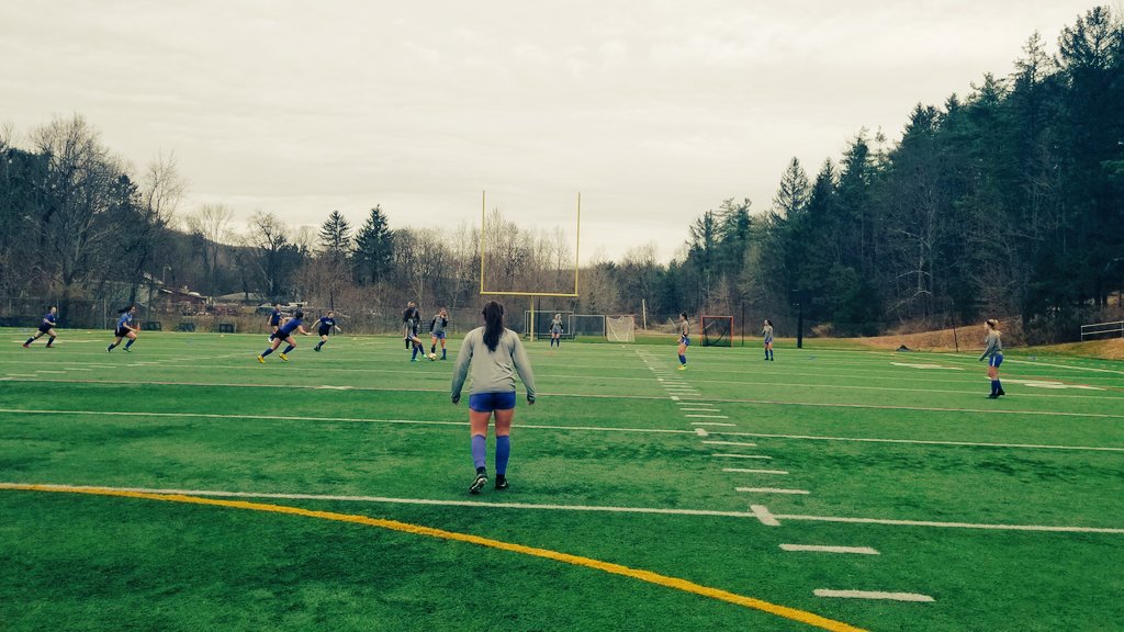 DaemenWSOC's tweet photo. Great end to a long weekend of soccer, finishing 3-0-1 at Alfred University in the mud and rain ☔ #8v8tournament #mudandfun #vansgotstuck #oops https://t.co/rifVfgL4El