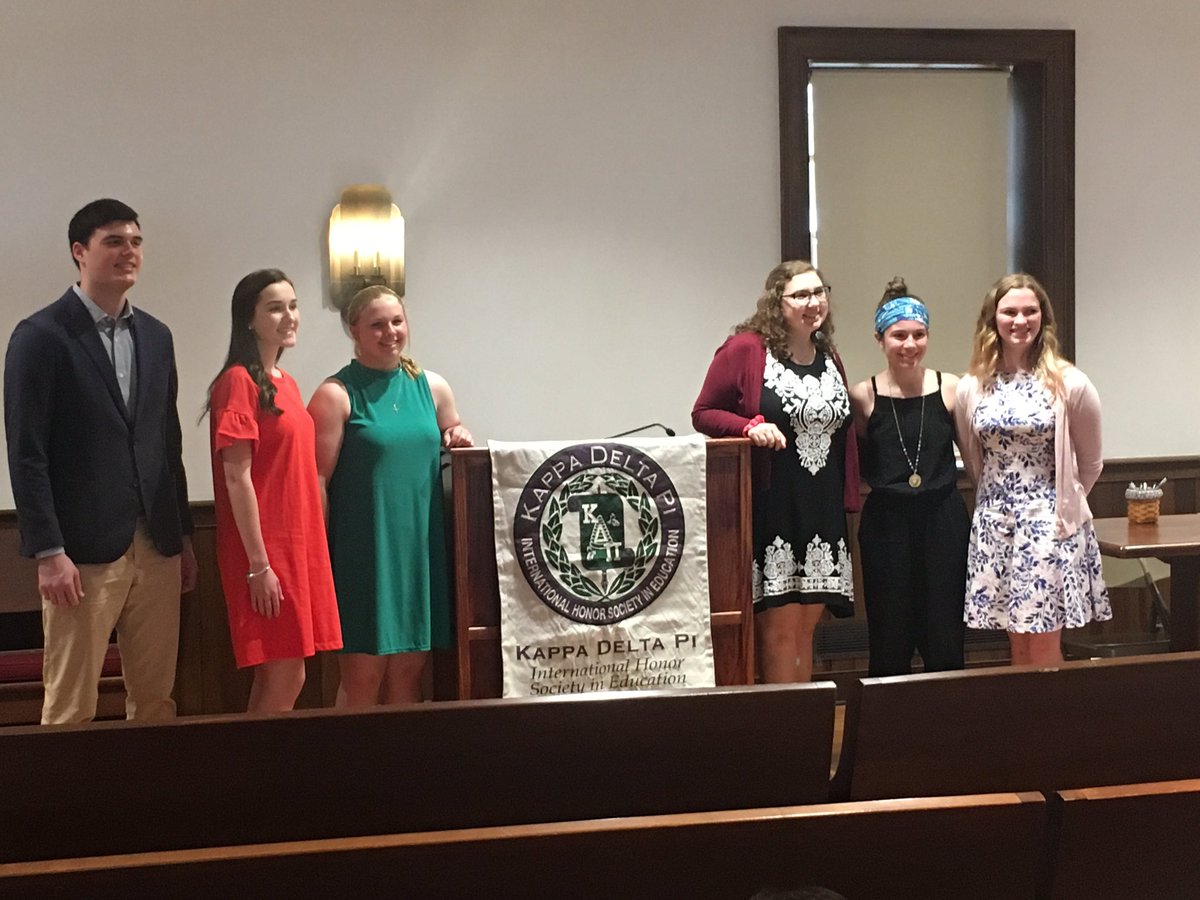 Spent a lovely afternoon welcoming new students to <a href="/EtownKDP/">Etown Kappa Delta Pi</a>, and celebrating the accomplishments of the current members. Congratulations to all! <a href="/EDDeptEtown/">Elizabethtown College Education Department</a> @kappadeltapi