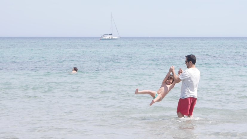 Primer baño del verano en #Murcia #sanpedrodelpinatar #salinas