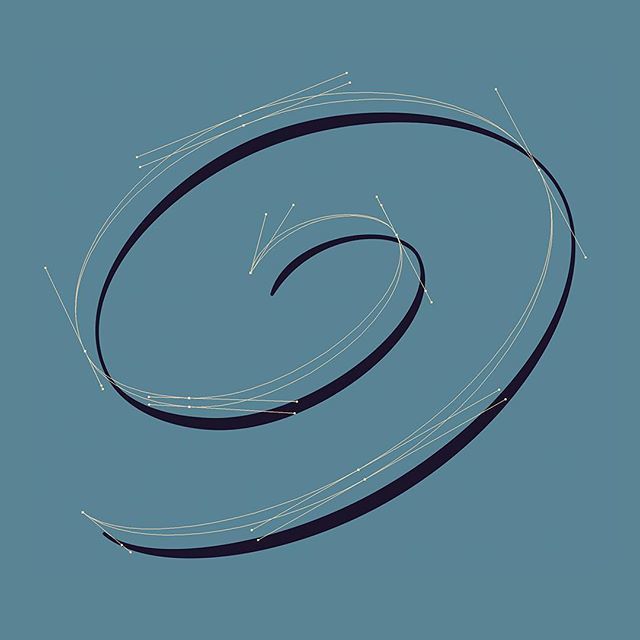 Flourish 02 bézier curves 🍭