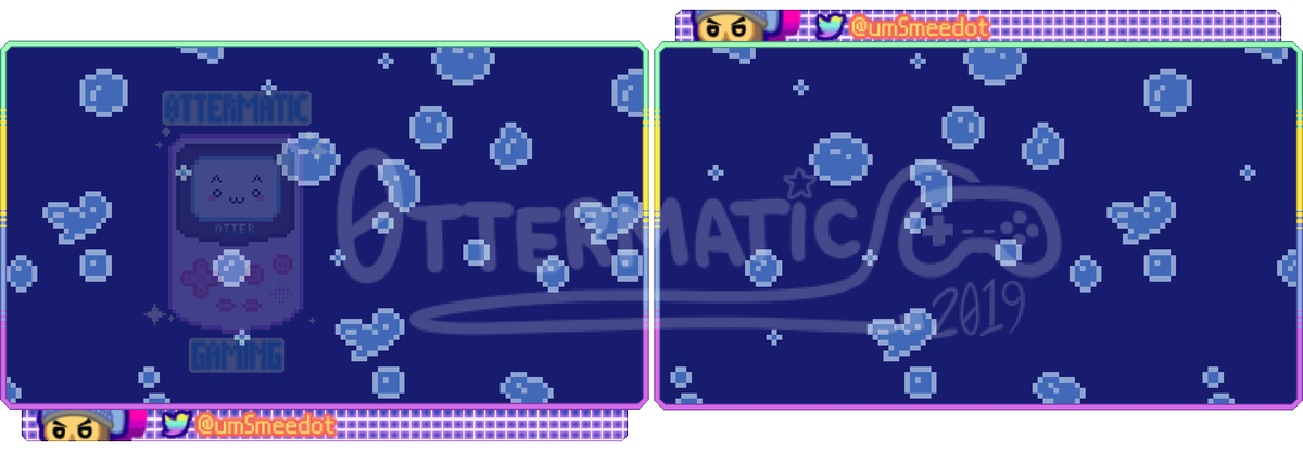 0ttermatic_'s tweet photo. made some facecam borders for @umSmeedot when he starts making videos
#art #digitalart #graphicdesign #facecamborder #layout #youtubelayout #0ttermaticart https://t.co/wg9H0mDWwr