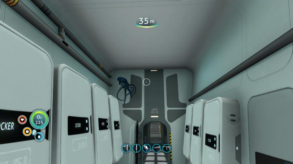 When your cuddlefish in <a href="/Subnautica/">Subnautica</a> glitches out and is now swimming around in the cyclops 🤣🤣
