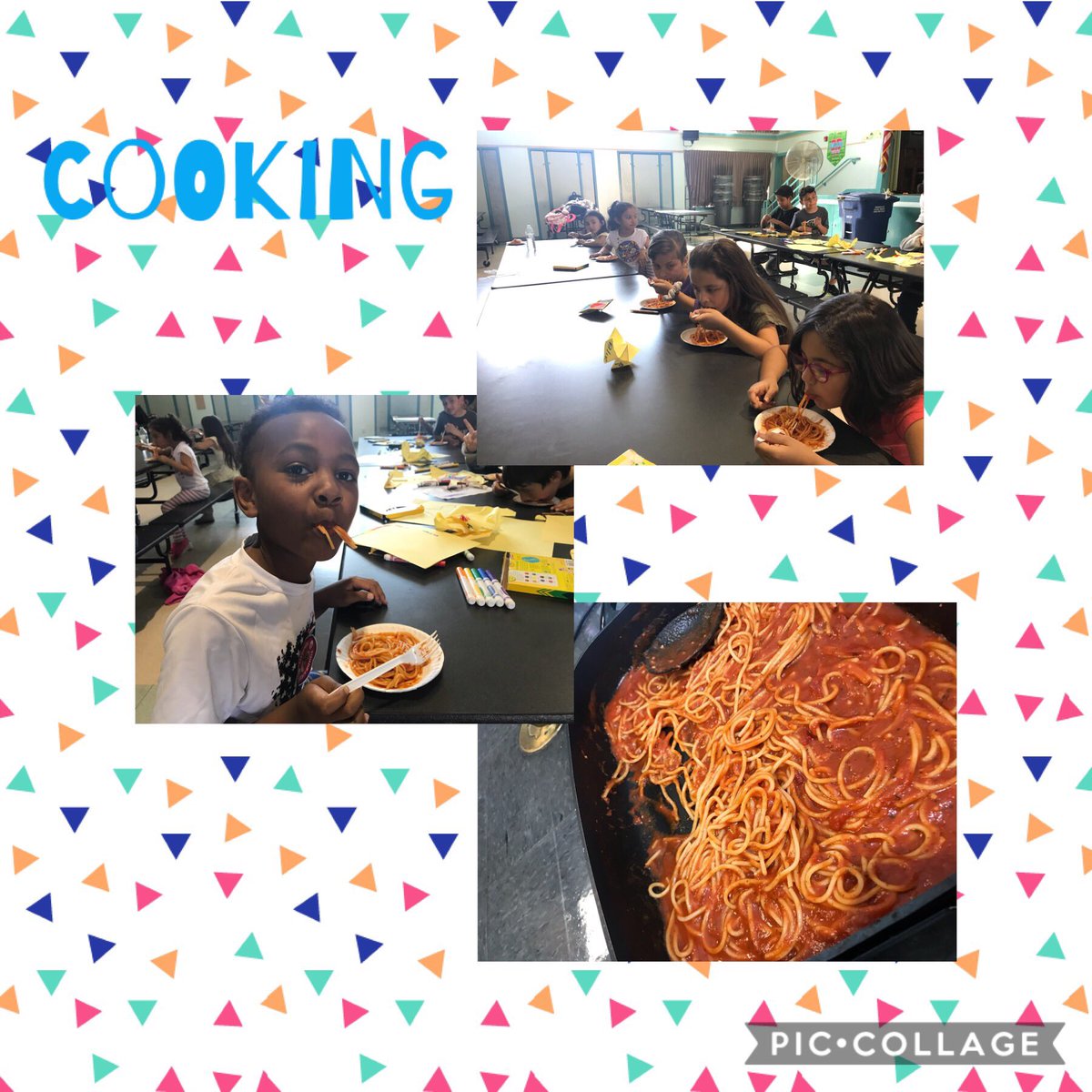 sun_asp's tweet photo. Our Little Chefs made a household favorite: Spaghetti 🍝👩🏻‍🍳👨🏻‍🍳 #MDUSDCARES #SunTerraceSTEM #ClubFridays https://t.co/8zH7MOGQPF