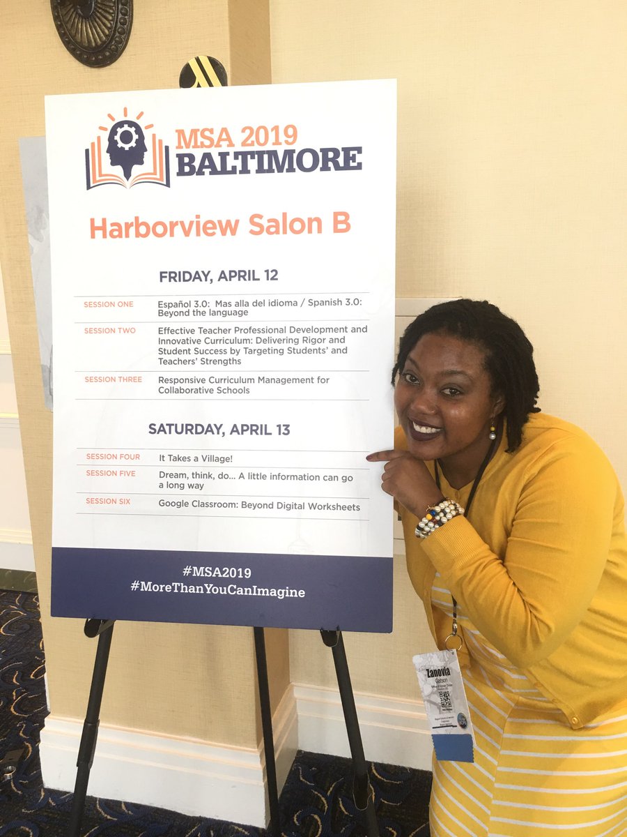ZGatson2's tweet photo. I'm still on an high from sharing my experiences & best practices w/ @MagnetSchlsMSA. The feedback was phenomenal and I hope the take backs were even greater! Thanks for being engaged! See you next year! @HoustonISD #MagnetSchlsMSA #MSA2019 #MoreThanYouCanImagine #RegionV19 https://t.co/phUFopwQyz