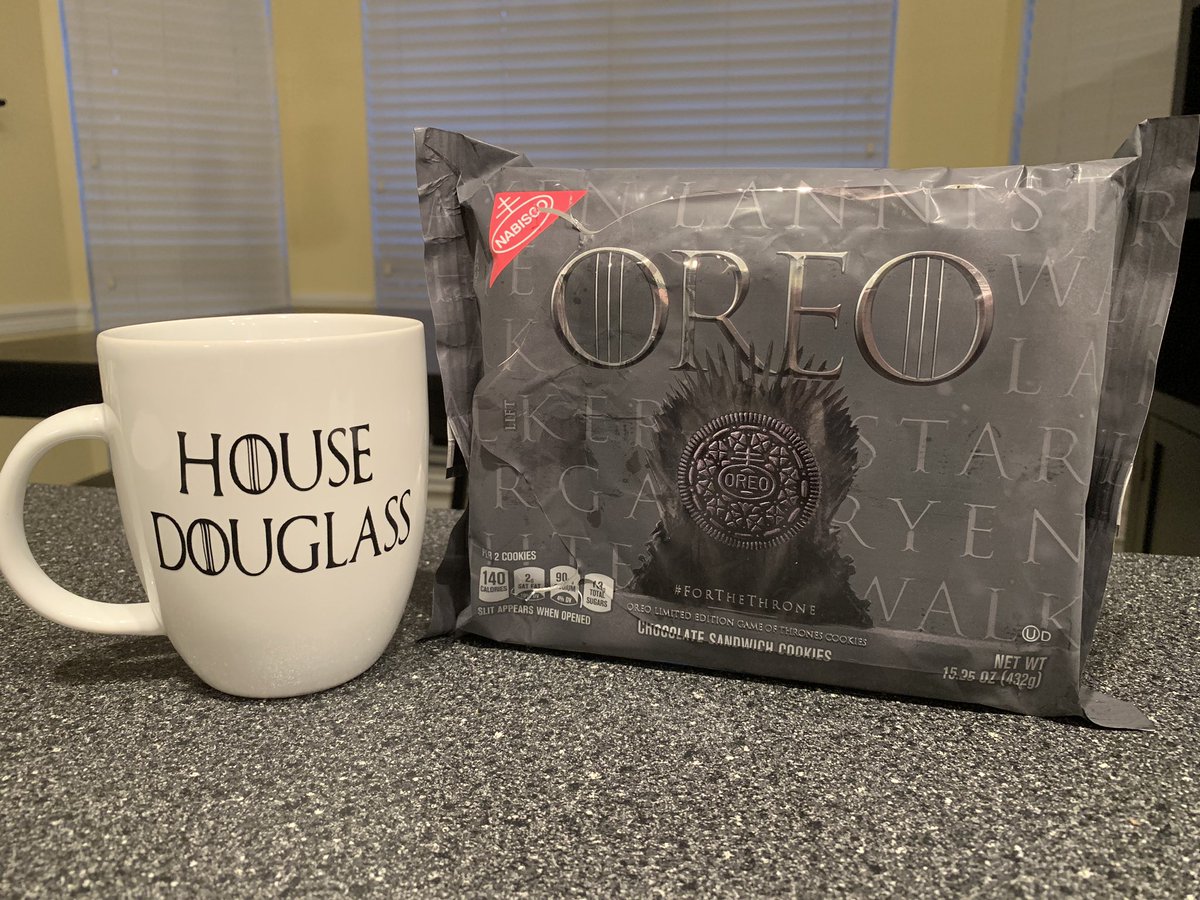 GeekGeekability's tweet image. I’m ready #GameOfThrones #Oreos #GOT