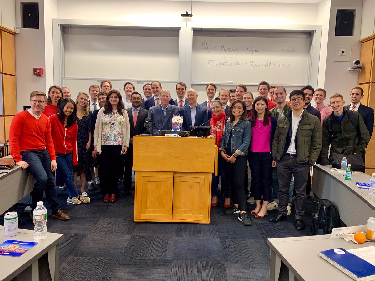 My dad visited Prof. Tom Tryforos and his class at #Columbia University