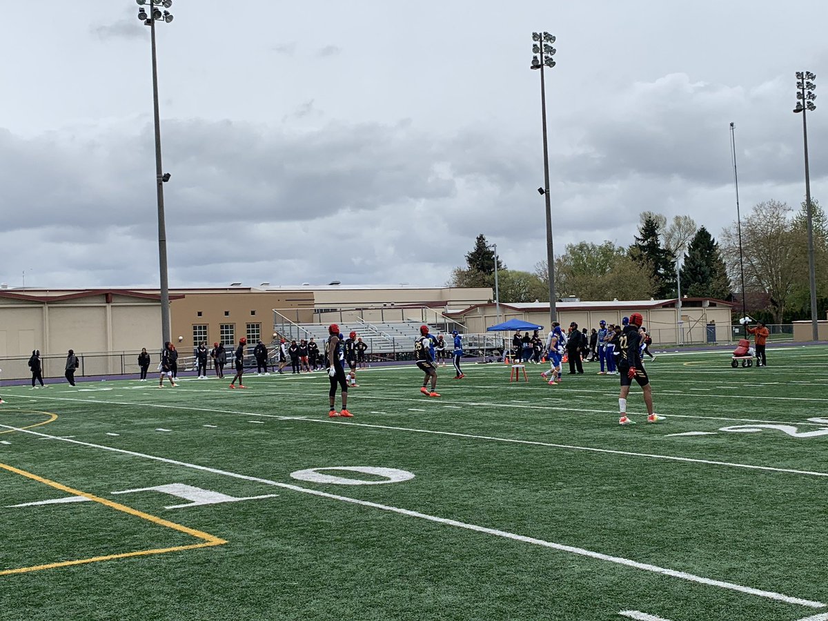 GinaMooreMTS's tweet photo. What a great tournament put on by @leftcoast7v7 here in Tukwila. @KTPrepElite took home the trophy after defeating @gofordsports in the finals. https://t.co/01V062ZUAb